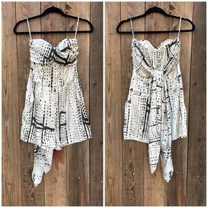 Sass & Bide Silk Printed Romper Size 2